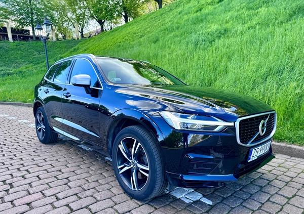 Volvo XC 60 cena 158000 przebieg: 90000, rok produkcji 2019 z Szczecin małe 56